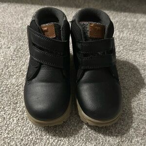 Toddler Boy Black Boots